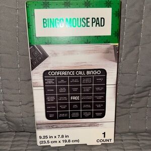 Conference Call Bingo Mouse Pad